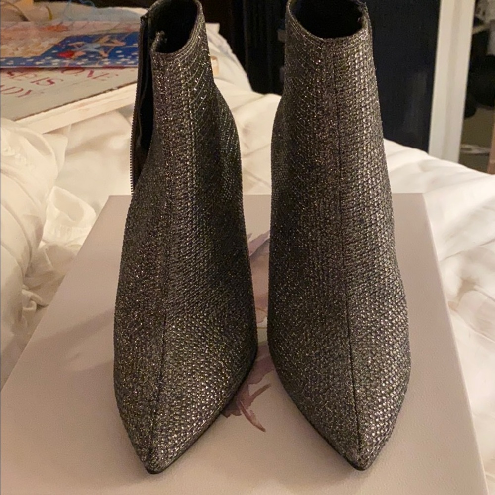 Jessica Simpson sparkle booties